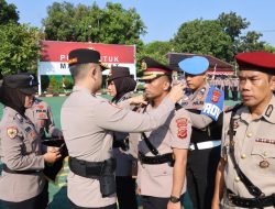 Polres Indramayu Gelar Sertijab Wakapolres, Kasat Narkoba dan Kapolsek Gabuswetan