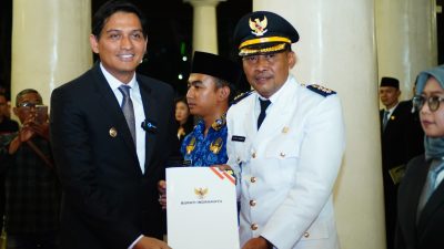 Bupati Lucky Hakim Lantik 325 Pejabat dan Kukuhkan Tim Percepatan Pembangunan Indramayu