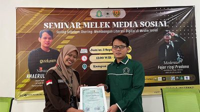 HMPS Perbankan Syariah UIN Gus Dur Gelar Seminar Melek Media